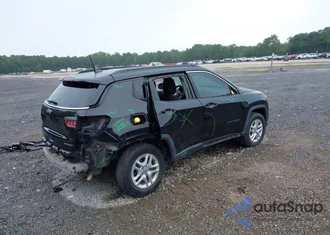 2021 Jeep Compass Sport из США, поврежденный, VIN 3C4NJCAB9MT508156